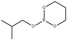 2-Isobutyloxy-1,3,2-dioxaborinane 结构式