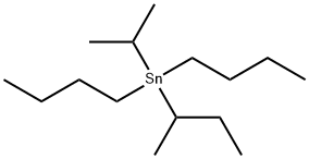 Dibutyl(1-methylethyl)(1-methylpropyl)stannane 结构式