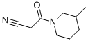 Piperidine,1-(cyanoacetyl)-3-methyl- 结构式