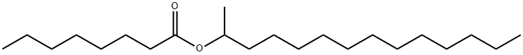 2-Tetradecanol octanoate 结构式