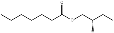 (S)-2-methylbutyl heptanoate 结构式