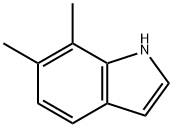 6,7-二甲基吲哚 结构式