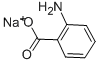 鄰胺苯甲酸鈉 结构式