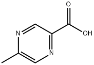 5-甲基吡嗪-2-羧酸 结构式