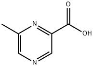 6-甲基吡嗪-2-羧酸 结构式