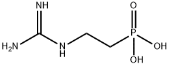 2-guanidinoethylphosphonic acid 结构式