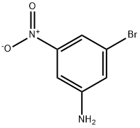 3-溴-5-硝基苯胺 结构式