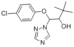 三唑醇 结构式