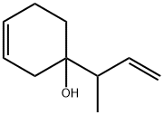 3-Cyclohexen-1-ol, 1-(1-methyl-2-propenyl)- (9CI) 结构式