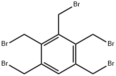 pentakis(bromomethyl)benzene 结构式