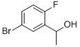 1-(5-溴-2-氟苯基)乙醇 结构式