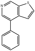 Thieno[2,3-c]pyridine, 4-phenyl- (9CI) 结构式