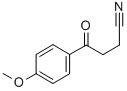 4-(4-甲氧基苯基)-4-氧代丁腈 结构式