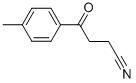 4-氧代-4-甲苯基丁腈 结构式