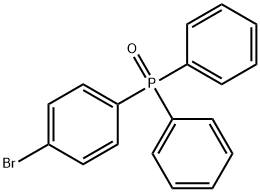 (4-溴苯基)二苯基氧化磷 结构式