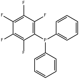 五氟苯基二苯基膦 结构式