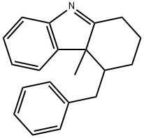 2,3,4,4a-Tetrahydro-4a-methyl-4-benzyl-1H-carbazole 结构式