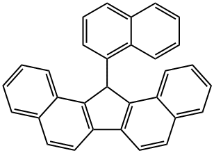 13-(1-Naphtyl)-13H-dibenzo[a,i]fluorene 结构式