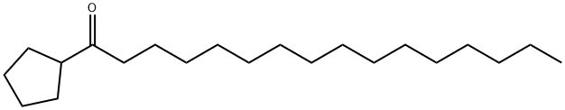 1-Cyclopentyl-1-hexadecanone 结构式