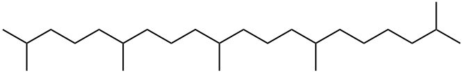 2,6,10,14,19-Pentamethylicosane 结构式