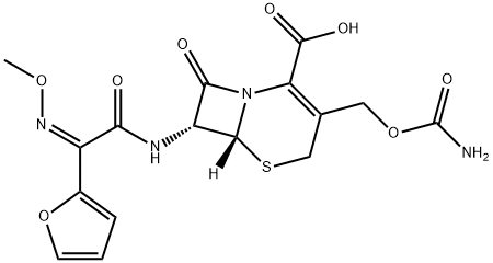 头孢呋辛 结构式