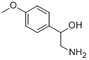 2-氨基-1-(4-甲氧基苯基)乙醇 结构式