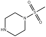 1-甲烷磺酰哌嗪 结构式