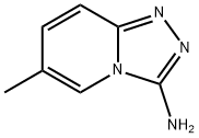 3-Amino-6-methyl-1,2,4-triazolo[4,3-a]pyridine 结构式