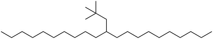 11-(2,2-Dimethylpropyl)henicosane 结构式