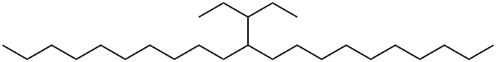 11-pentan-3-ylhenicosane 结构式
