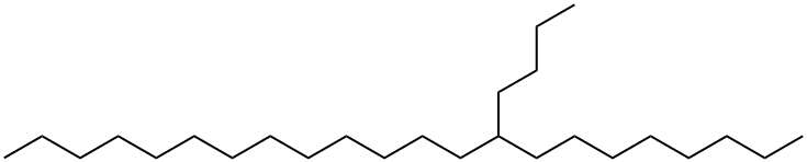 9-Butyldocosane. 结构式
