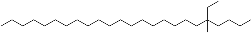 5-Ethyl-5-methyltetracosane 结构式