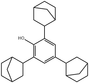 2,4,6-Tris(bicyclo[2.2.1]heptan-2-yl)phenol 结构式