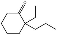 2-Ethyl-2-propylcyclohexanone 结构式