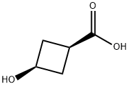 顺式-3-羟基环丁基甲酸 结构式