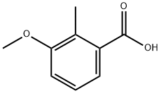 3-甲氧基-2-甲基苯甲酸 结构式