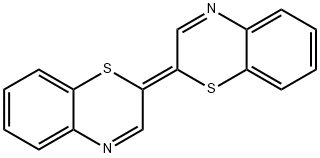 2-[(2E)-2H-1,4-Benzothiazin-2-ylidene]-2H-1,4-benzothiazine 结构式