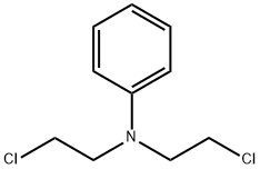 N,N-双(2-氯乙基)苯胺 结构式