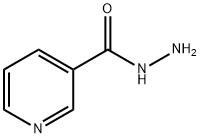 3-吡啶甲酰肼 结构式