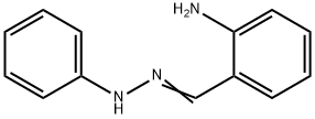 BENZALDEHYDE, 2-AMINO-,2-PHENYLHYDRAZONE 结构式