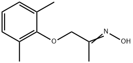 1-(2,6-二甲基苯氧基)-2-丙酮肟 结构式
