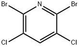 2,6-dibromo-3,5-dichloropyridine 结构式