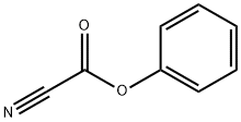 Carbonocyanidic  acid,  phenyl  ester 结构式