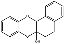 5,12a-Dihydrobenzo[b]naphtho[2,1-e][1,4]dioxin-6a(6H)-ol 结构式