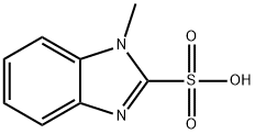 1 -甲基苯并- 2 -磺酸 结构式