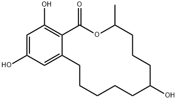 折仑诺(玉米赤酶醇) 结构式