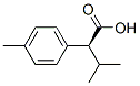 (S)-(+)-2-ISOPROPYL-2-(4-METHYLPHENYL)ACETIC ACID 结构式