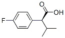 (S)-2-(4-氟苯基)-3-甲基丁酸 结构式