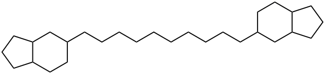 5,5'-(1,10-Decanediyl)bis(octahydro-1H-indene) 结构式