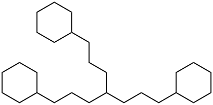 1,1'-[4-(3-Cyclohexylpropyl)-1,7-heptanediyl]biscyclohexane 结构式